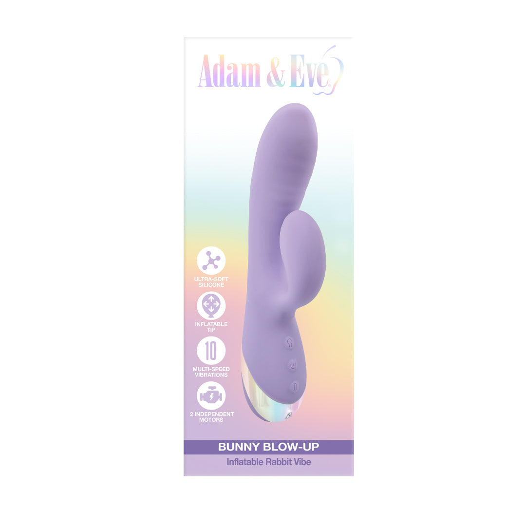 A&E Bunny Blow Up Vibrator